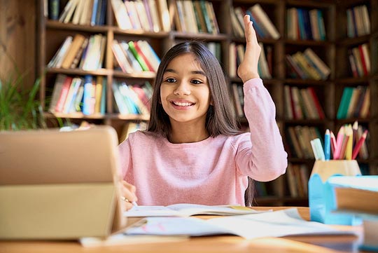 Student at School