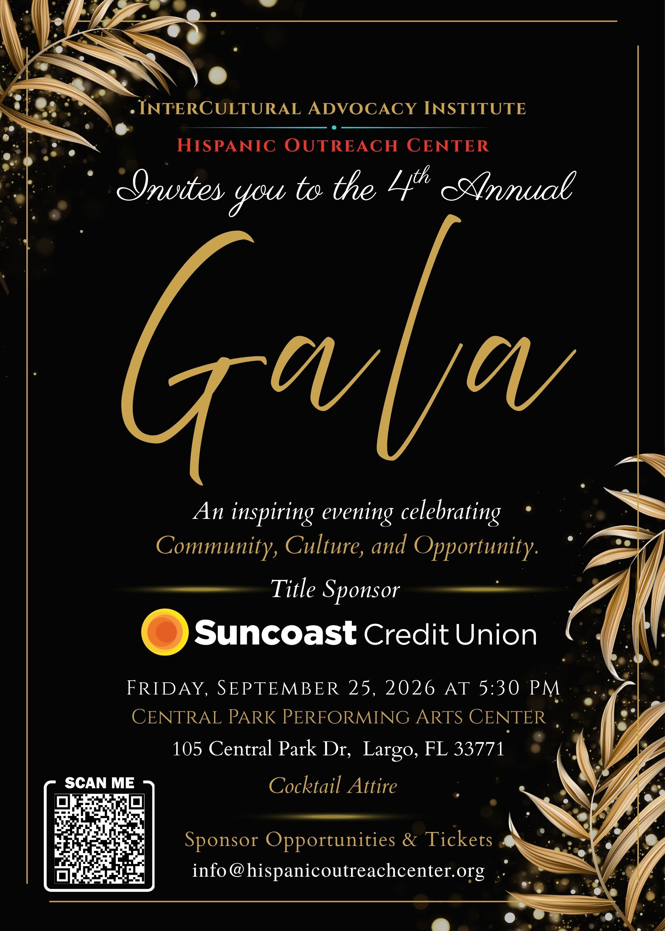 InterCultural Advocacy Institute - Hispanic Outreach Center 4th Annual Gala