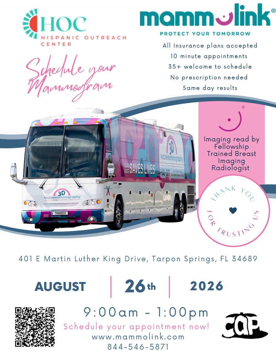 🩷 Take Care of Your Health! 3D Mammograms in Tarpon Springs 🩷