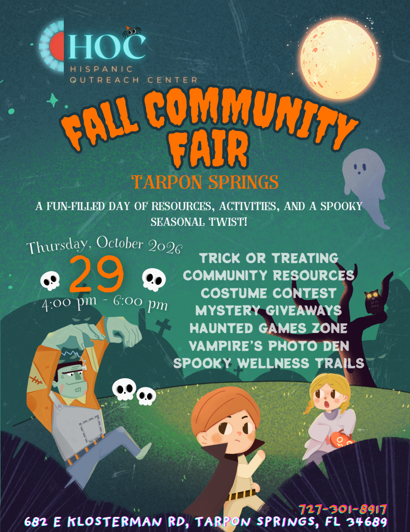 Fall Community Fair at Tarpon Springs! 🎃🍂